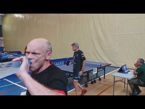 SDA Veteranos 270523 LARS HAUTH VS MATEO CIBANTOS Tenis de Mesa Fuengirola MALAGA