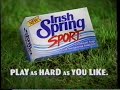 1996 Irish Spring Sport Play As Hard As You Like TV Commercial