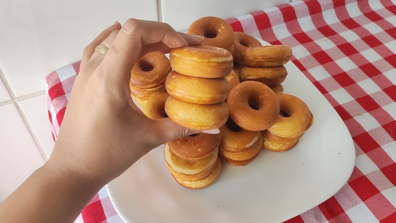 A MELHOR RECEITA DE MINI CAKE DONUTS - FAÇA E VENDA HOJE MESMO!!