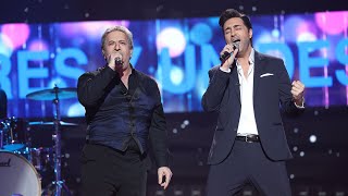 Agustín Jiménez y Raul Pérez son Sergio Dalma y David Bustamante en &#39;Dos hombres y un destino&#39;- TCMS