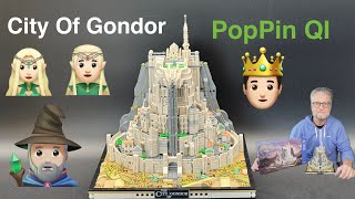 Wie cool, Lego könnt ihr das auch? PopPin Ql City Of Gondor Mini Klemmbausteine