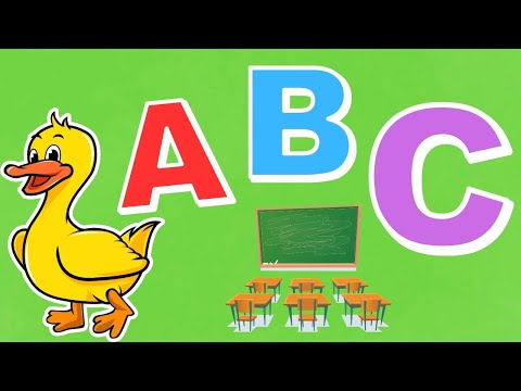 Alfabetet A-Ö | ABC för barn | Lärande Barnprogram | Bokstäver och ord för barn | Lek och Lär