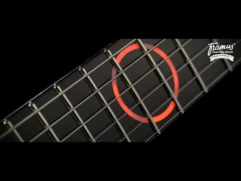Framus Custom Shop Masterbuilt - Stormbender for Devin Townsend - Carbon Fiber Middle #17-3726