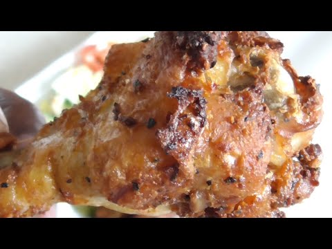 Instant Pot Mini Seasoned Frozen Chicken Wings crisped up in Air Fryer Airfryer Pressure Cooker