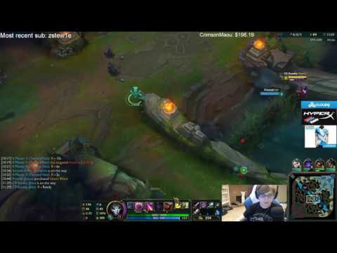 League Of Legends S6 — Sneaky as Jhin Janna vs Ezreal Karma Bot  Full Gameplay