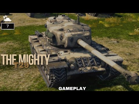 I Took On Two king Tigers With The T-29 - War Thunder Mobile 