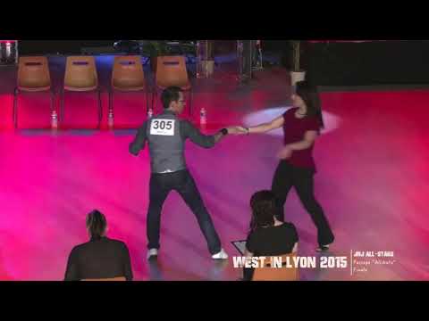 WEST IN LYON 2015 - Jérome Fernandez & Beverly Brunerie Winner J'N'J ALL STAR
