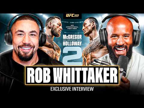 Video: ROB WHITTAKER on MOVE TO 205, UFC 329 PREDICTIONS! | EXCLUSIVE INTERVIEW