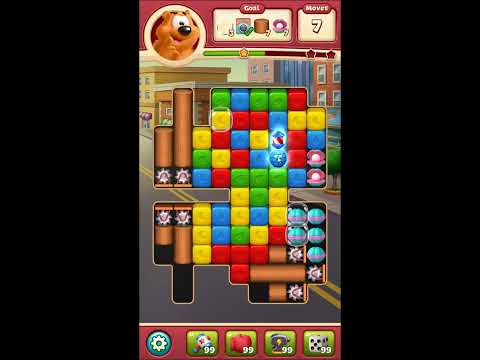 Toon Blast Level 6372 - NO BOOSTERS 🐻🐺🐱 | SKILLGAMING ✔️