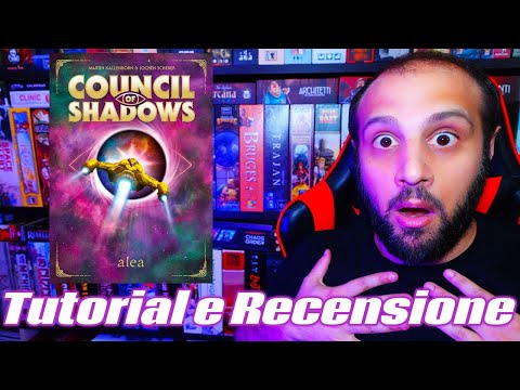 Tutorial e Recensione COUNCIL OF SHADOWS - Un Sistema di Punteggio GENIALE!