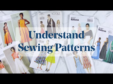 How To: Read & Understand a Dressmaking Sewing Pattern?