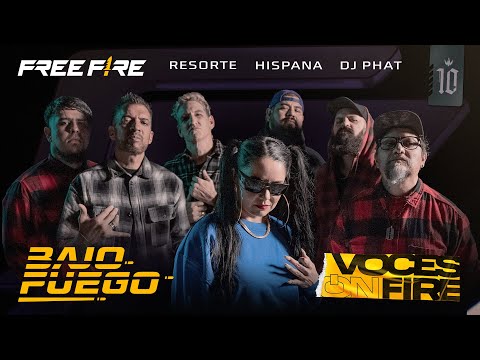 Bajo Fuego 🔥 - Resorte feat Hispana, DJPhat Voces on Fire Cap. 10 | Garena Free Fire LATAM