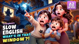 A Giant Shadow Appeared Next Door... What Was It?! I Slow English Story (A2)