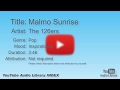 Malmo Sunrise The 126ers Pop Inspirational YouTube Audio Library BGM