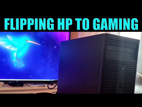Flipping HP 280 G1 to Gaming PC (extreme time lapse)