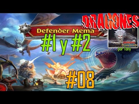 Dragones, Resurgir de Mema #8 - Defendiendo Mema de las Flotas 1 y 2