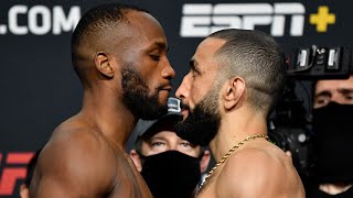 UFC Vegas 21: Weigh-in Faceoffs