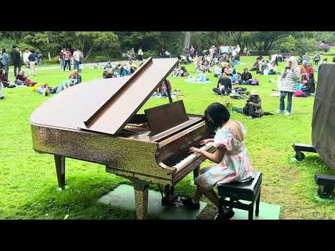 I played NIER AUTOMATA City Ruins on piano in public