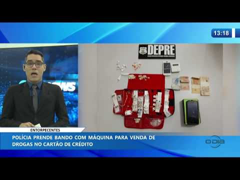 O DIA NEWS 28 02 20  PoliÌcia prende bando com maÌquina para venda de drogas no cartaÌƒo de creÌd