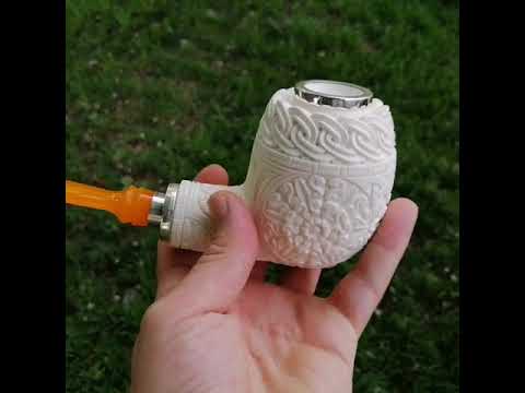Block Meerschaum Reverse Calabash Pipe MeerschaumOnline. Com