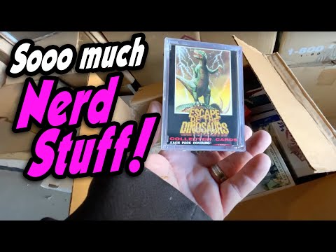 So much NERD STUFF found in the estate I bought... and I totally LOVE IT!