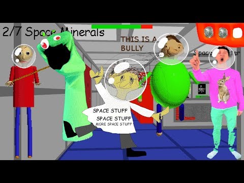 Baldis Basics in Space  - Baldi's Basics V1.4.1 Mod