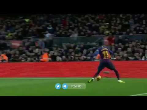 Dembele vs villareal Dembele amazing skills