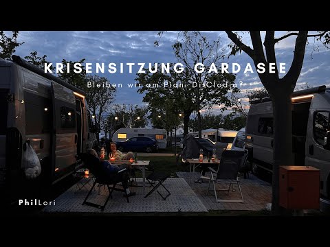 Lake Garda Crisis Meeting - Should we stay at Piani Di Clodia? Camping Vlog Lake Garda #3