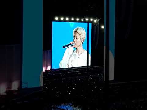 BTS - Jimin Talk [190407] BTS Love Yourself Tour in bkk Day2
