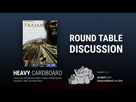 Round Table only - Trajan Round Table discussion by Heavy Cardboard