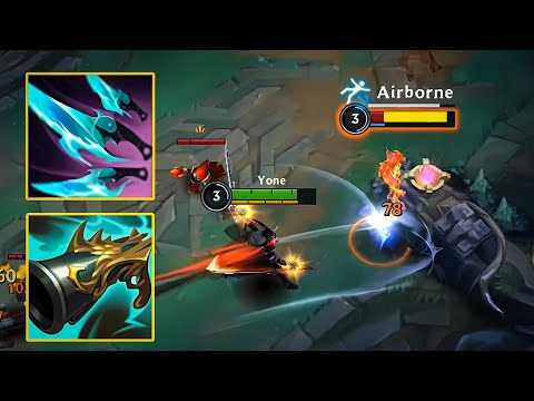 NEW YONE MID BUILD IS BROKEN NOW! INSANE SPEED WILD RIFT