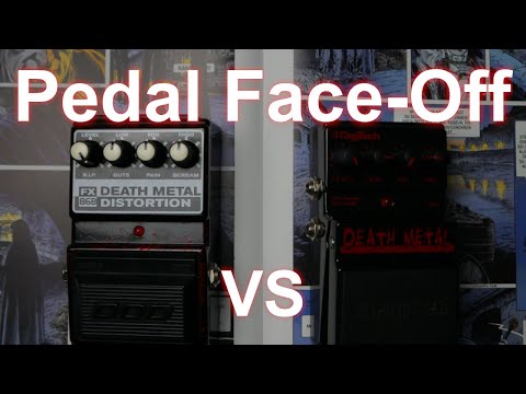 Pedal Face-Off – DOD FX86B Death Metal vs Digitech Death Metal comparison