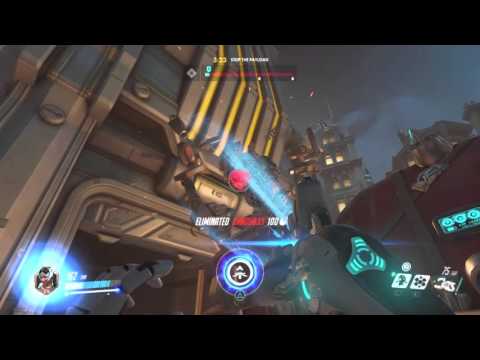 Overwatch Beta Symmetra play of the game