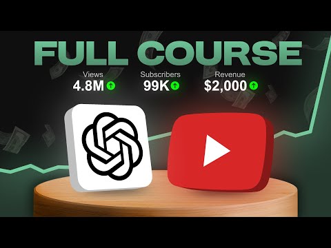 ChatGPT Secrets to Go VIRAL on YouTube | FULL COURSE 2025
