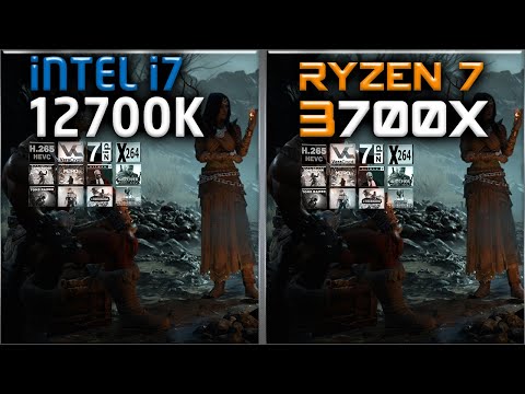 Intel i7 12700K vs Ryzen 7 3700X Benchmarks – 15 Tests 🔥