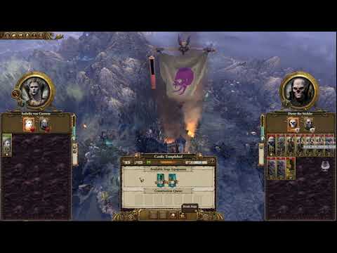 Total War: Warhammer! Von Carstein Vampires on Legendary - Day 1 (Run #2)