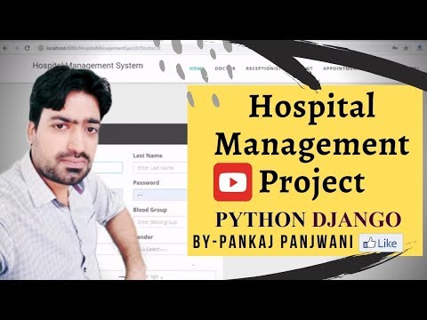 14 Python Django Project Tutorial | Hospital Management System | Hindi