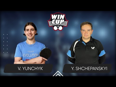 13:00 Valentyn Yunchyk -  Yurii Shchepanskyi West 3 WIN CUP 01.09.2024 | Table Tennis WINCUP