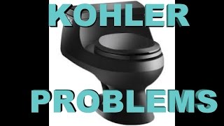 Kohler Rialto / San Raphael toilet problems # 84499 1013282
