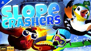 Slopecrashers - Gameplay 4K 2160p 60FPS Ultra HD