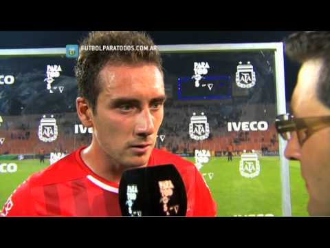 Nota Mancuello: "Sirve el punto". Godoy Cruz 2 - Independiente 2. Primera 2014. Fecha 10. FPT.