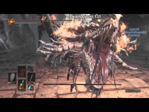 Death Awaits StealthBlade Plays DarkSouls III pt 69: Ancient Wyvern Has Good Defenses