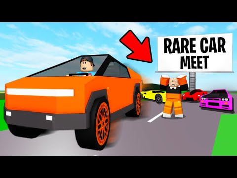 I Hosted CAR MEET To Steal RARE CARS in Brookhaven RP!!