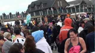 preview picture of video '01/01/2013 - Polar Bear Plunge - Newport RI, 02840 & Party at The Atlantic Beach Club'
