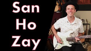 How To Play San Ho Zay On Guitar + TABs | Freddie King Guitar Lesson + Tutorial