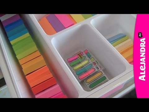 Organizing Notepads in the Home Office