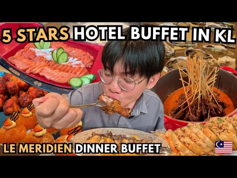 Le Méridien KL Dinner Buffet 🇲🇾 | Full Tour & Honest Food Review of This 5-Star Feast!