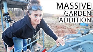 Tripling Our Garden Bed Space! Getting Ready For A MASSIVE Garden | Fermented Homestead