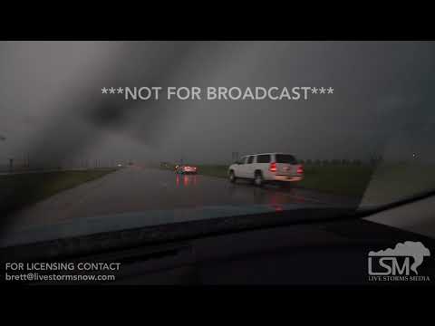07-21-18 Rapid City, SD - Heavy Rain and flash flooding with timelapse near Mt Rushmore