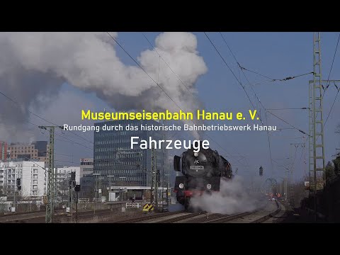 Rundgang durch das historische Bahnbetriebswerk Hanau - Fahrzeuge